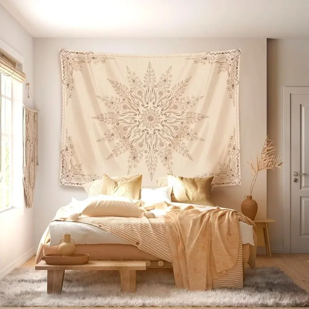 Mandala Abstract Tapestry Boho Wall Hanging Tapestry Decor 47